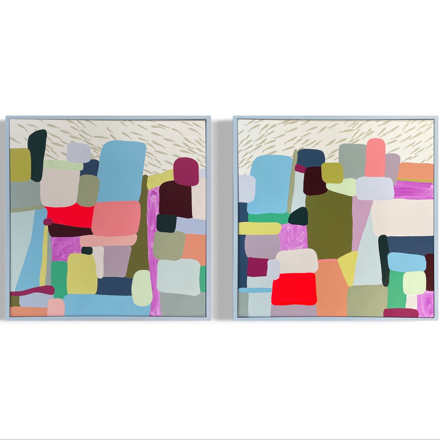 NEW WAVE #1, 36 x 36