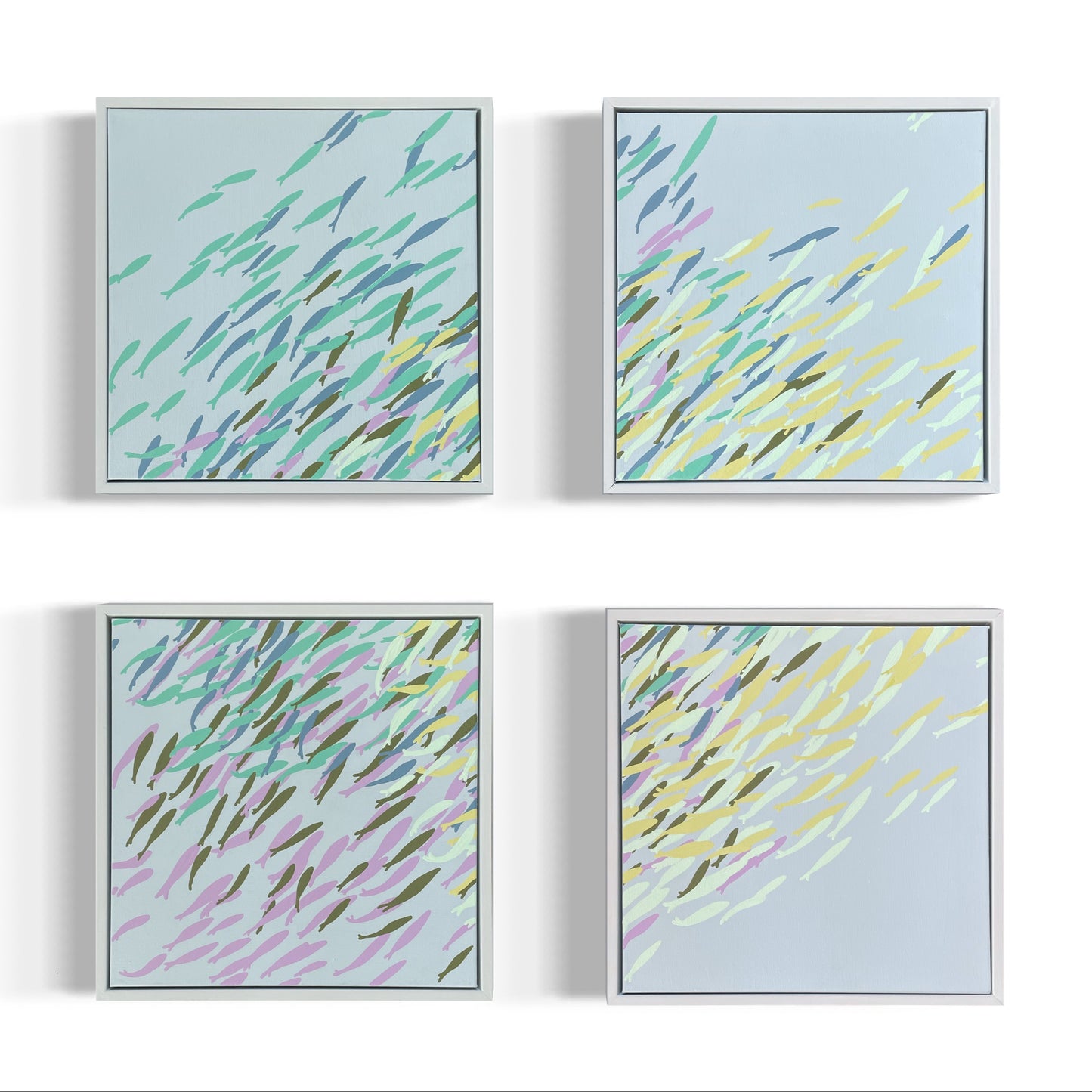 FLUIDITY #3, 14 x 14